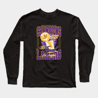 2020 NBA Finals Champions Los Angeles Long Sleeve T-Shirt